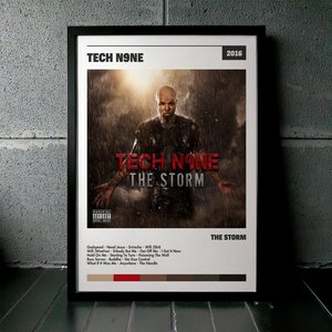 Cuadro Tech N9ne - The Storm