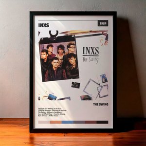 Cuadro INXS - The Swing