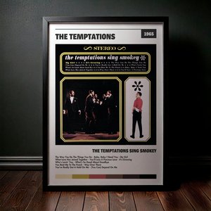 Cuadro The Temptations - The Temptations Sing Smokey