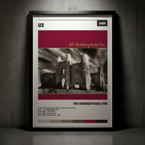 Cuadro U2 - The Unforgettable Fire