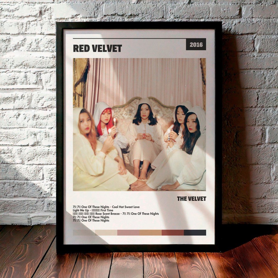 Cuadro Red Velvet - The Velvet
