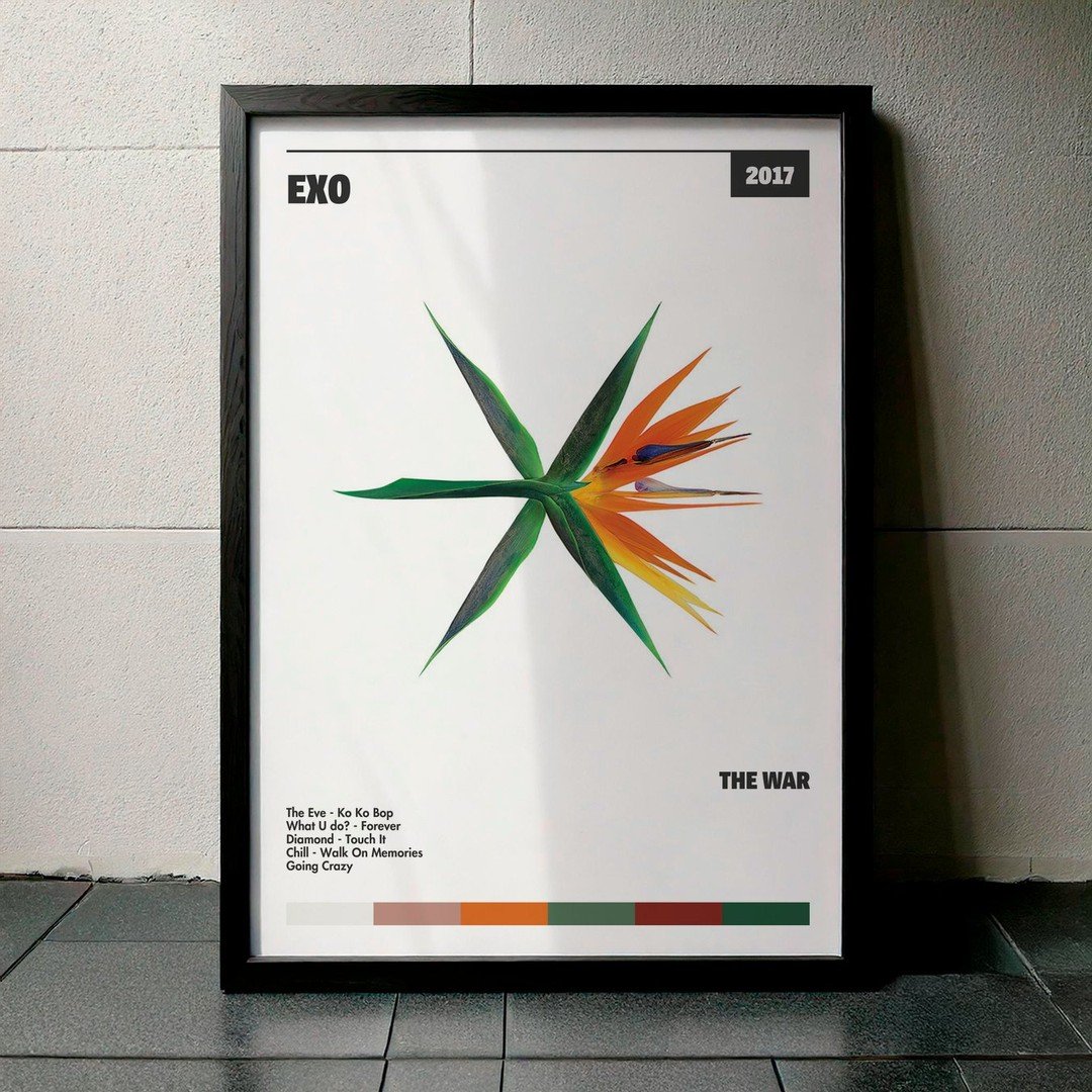 Cuadro EXO - THE WAR