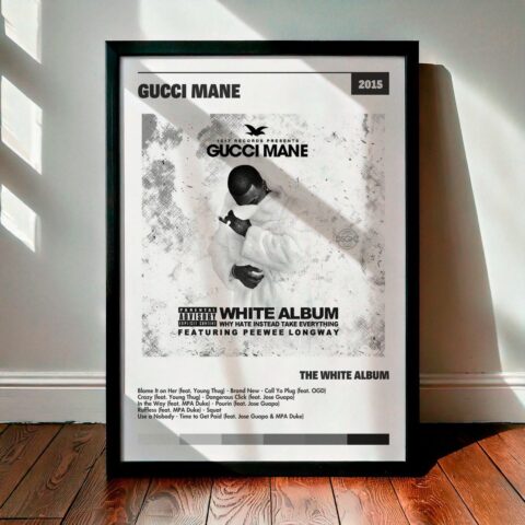 Cuadro Gucci Mane - The White Album