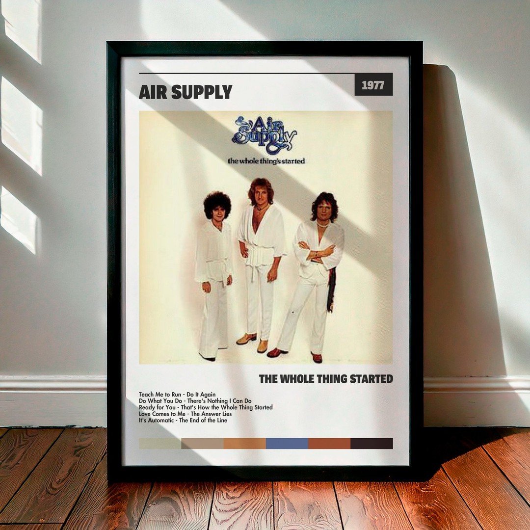 Cuadro Air Supply - The Whole Thing Started