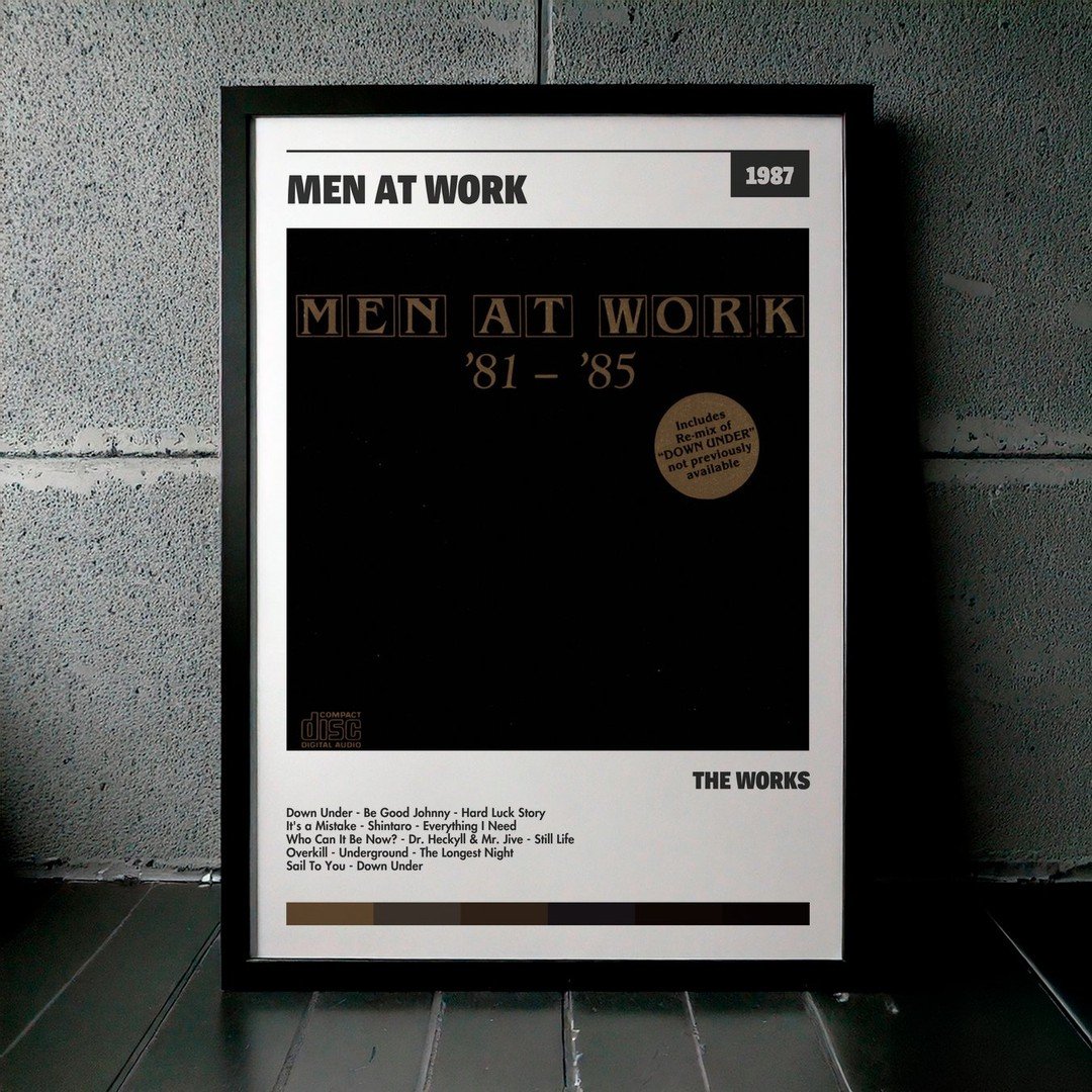 Cuadro Men At Work - The Works