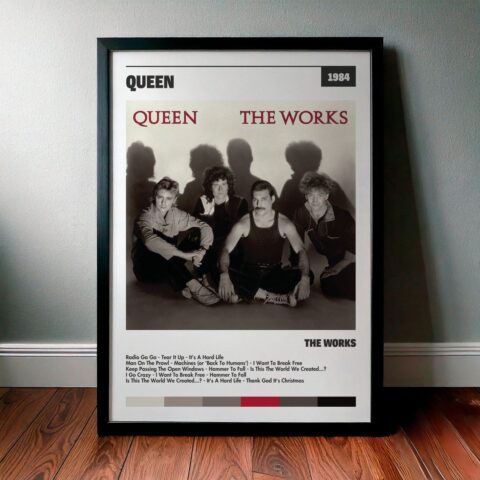 Cuadro Queen - The Works