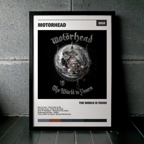 Cuadro Motörhead - The World Is Yours