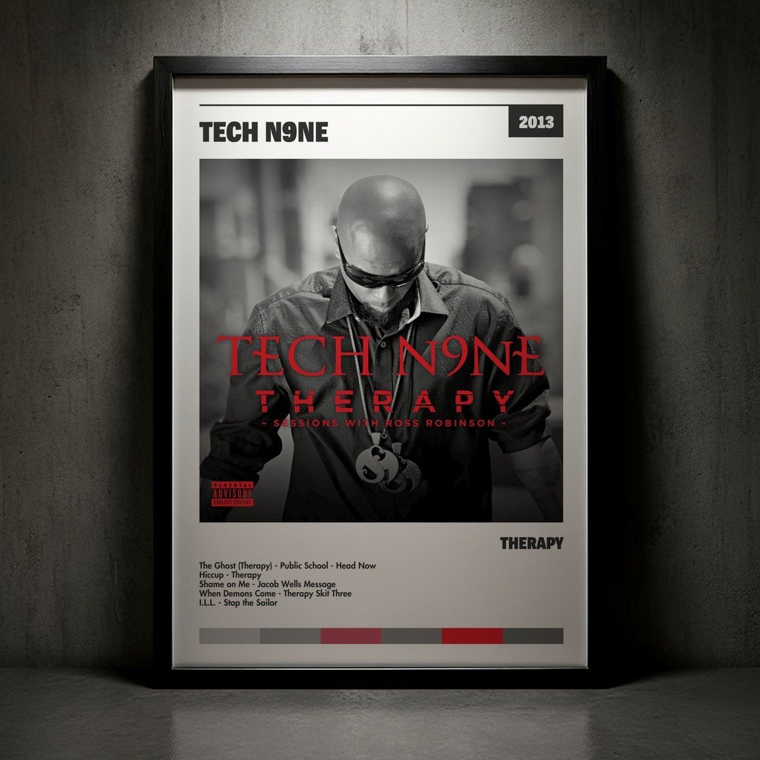 Cuadro Tech N9ne - Therapy