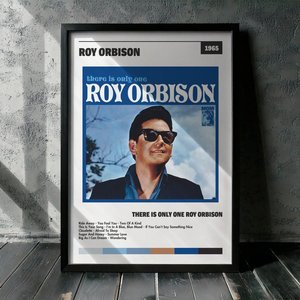 Cuadro Roy Orbison - There Is Only One Roy Orbison