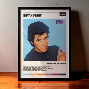 Cuadro Bryan Ferry - These Foolish Things