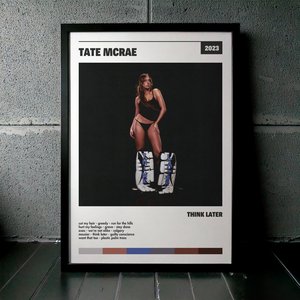 Cuadro Tate McRae - THINK LATER