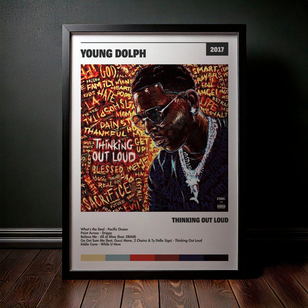 Cuadro Young Dolph - Thinking Out Loud