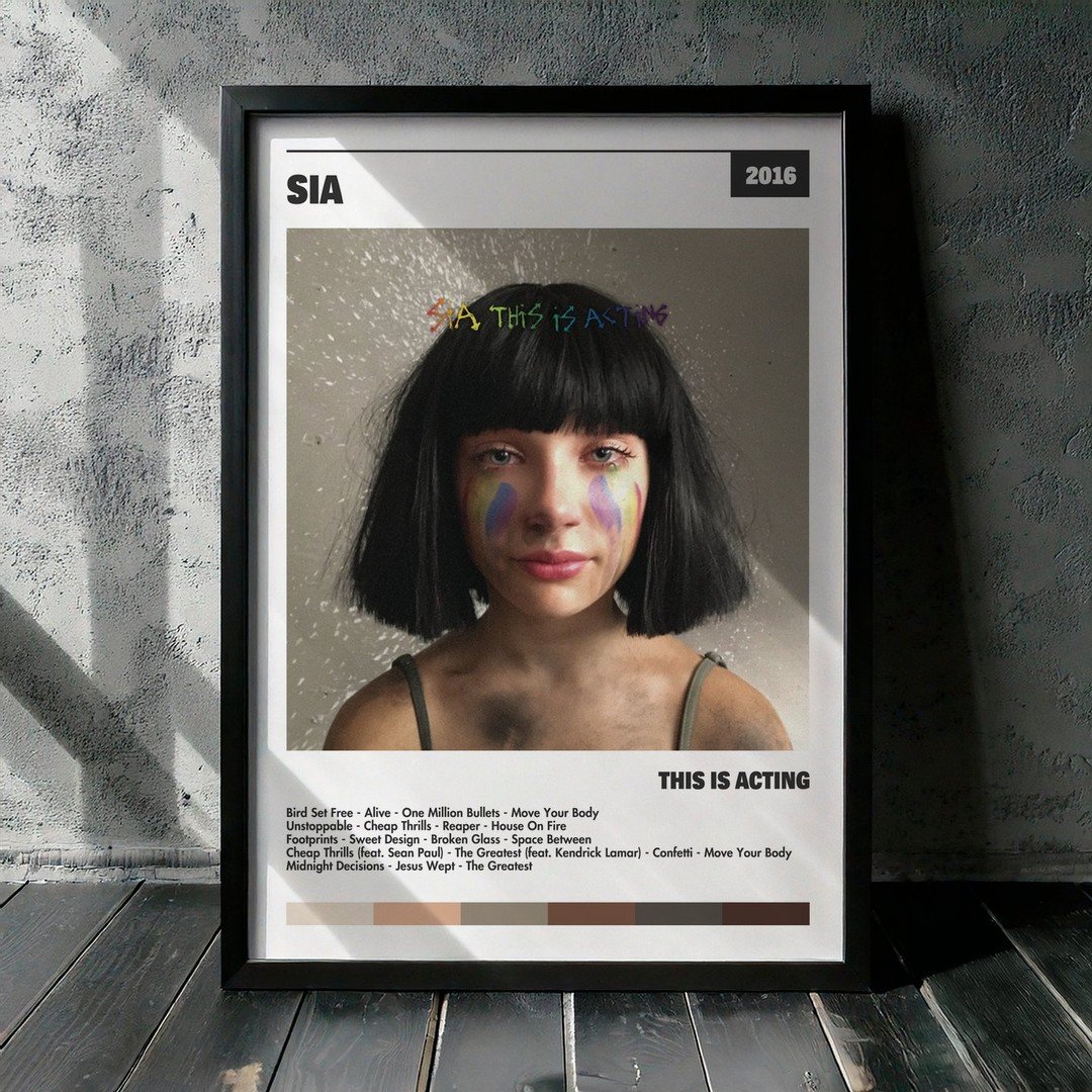 Cuadro Sia - This Is Acting