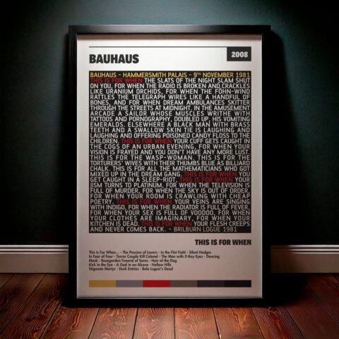 Cuadro Bauhaus - This Is For When