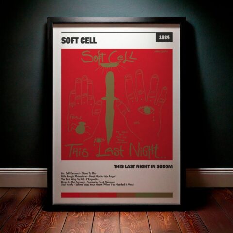 Cuadro Soft Cell - This Last Night In Sodom