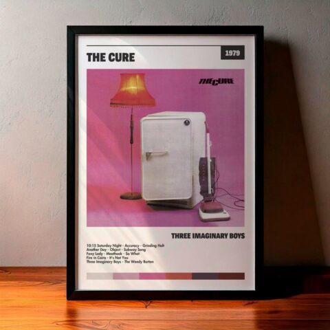Cuadro The Cure - Three Imaginary Boys