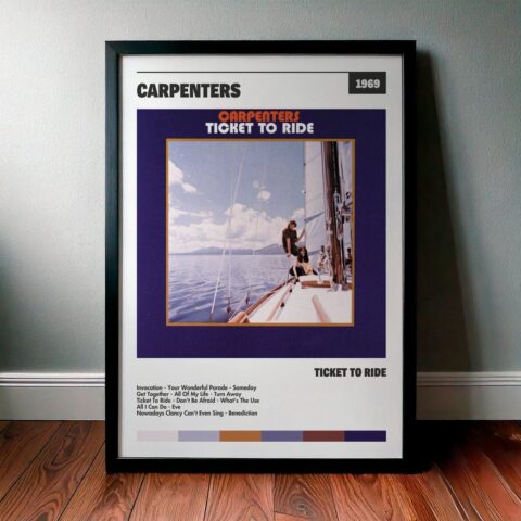 Cuadro Carpenters - Ticket To Ride