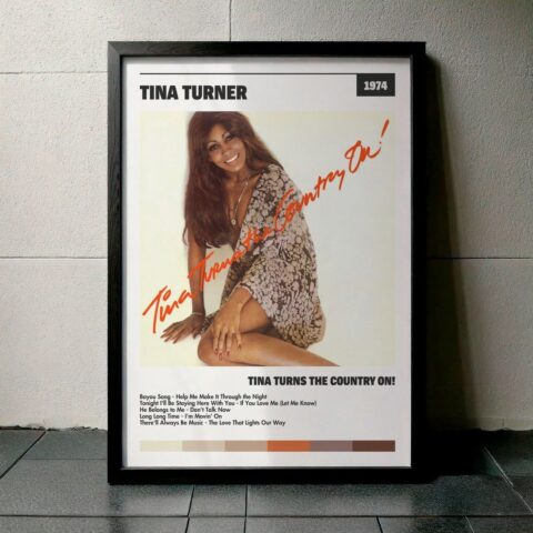 Cuadro Tina Turner - Tina Turns The Rock On!