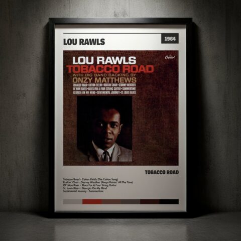 Cuadro Lou Rawls - Tobacco Road