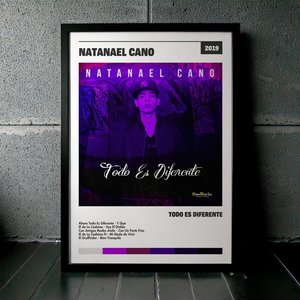 Cuadro Natanael Cano - Todo Es Diferente