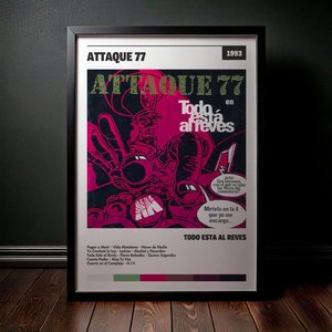 Cuadro Attaque 77 - Todo Está al Revés