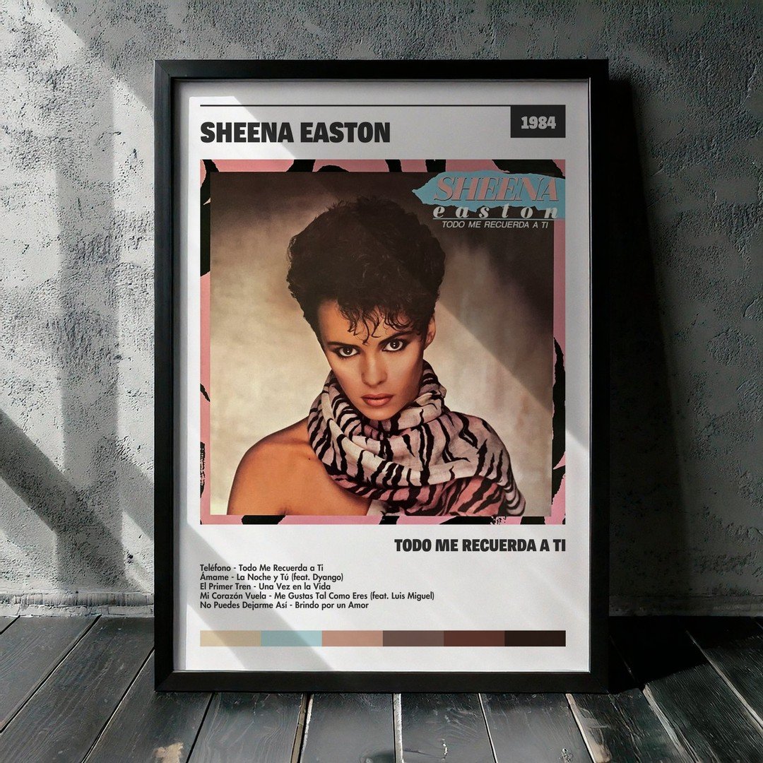 Cuadro Sheena Easton - Todo Me Recuerda a Ti