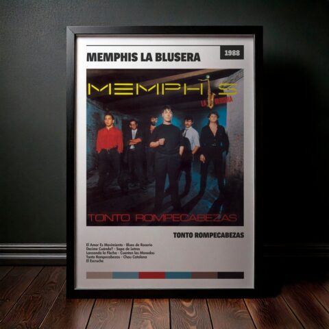 Cuadro Memphis La Blusera - Tonto Rompecabezas