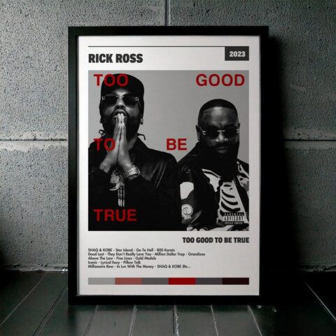Cuadro Rick Ross - Too Good To Be True