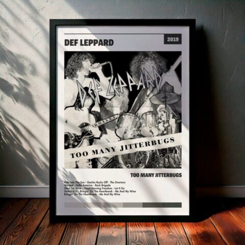 Cuadro Def Leppard - Too Many Jitterbugs