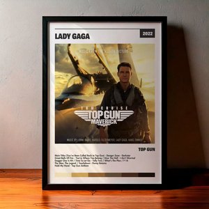 Cuadro Lady Gaga - Top Gun