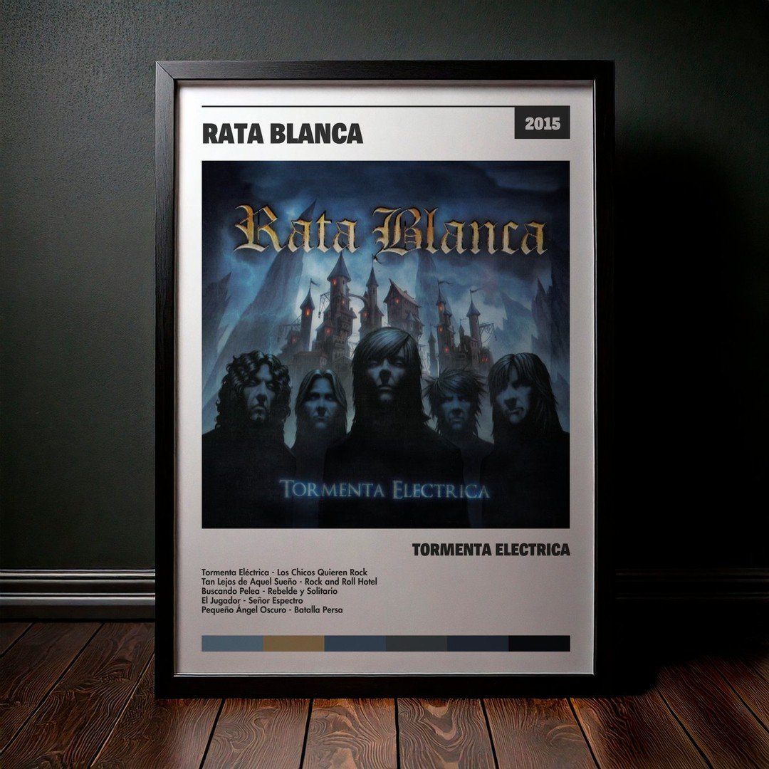 Cuadro Rata Blanca - Tormenta Eléctrica