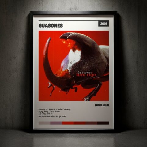 Cuadro Guasones - Toro Rojo