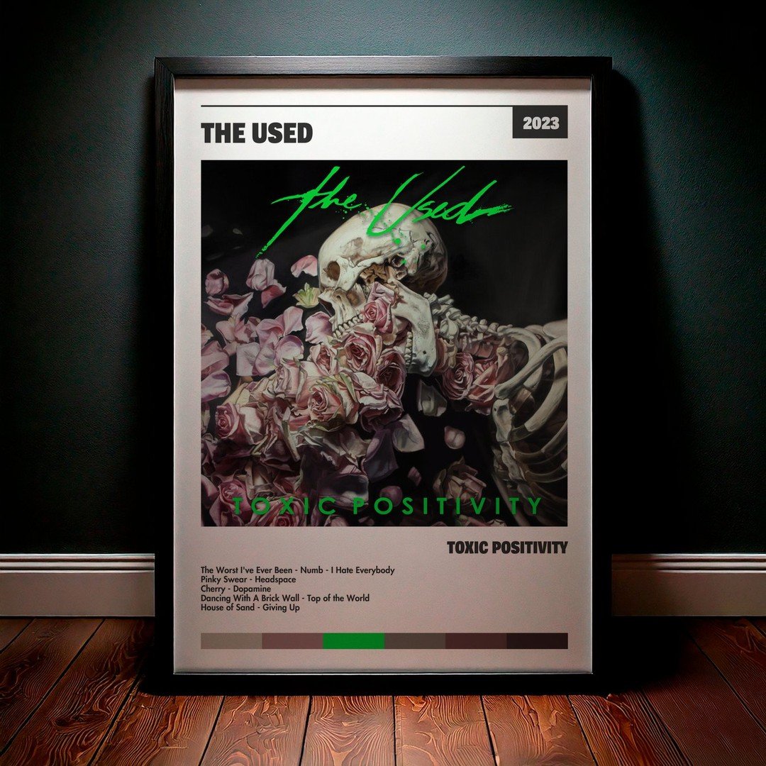 Cuadro The Used - Toxic Positivity