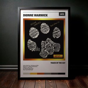 Cuadro Dionne Warwick - Track of the Cat