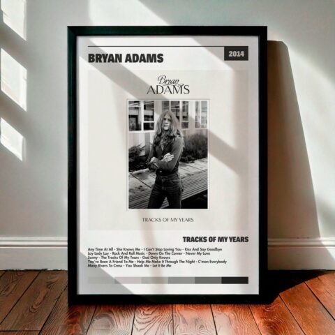 Cuadro Bryan Adams - Tracks of My Years