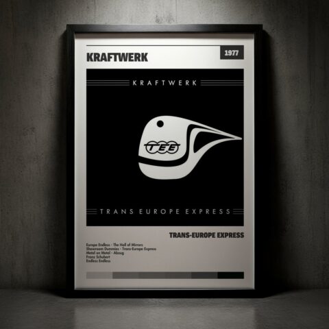 Cuadro Kraftwerk - Trans-Europe Express