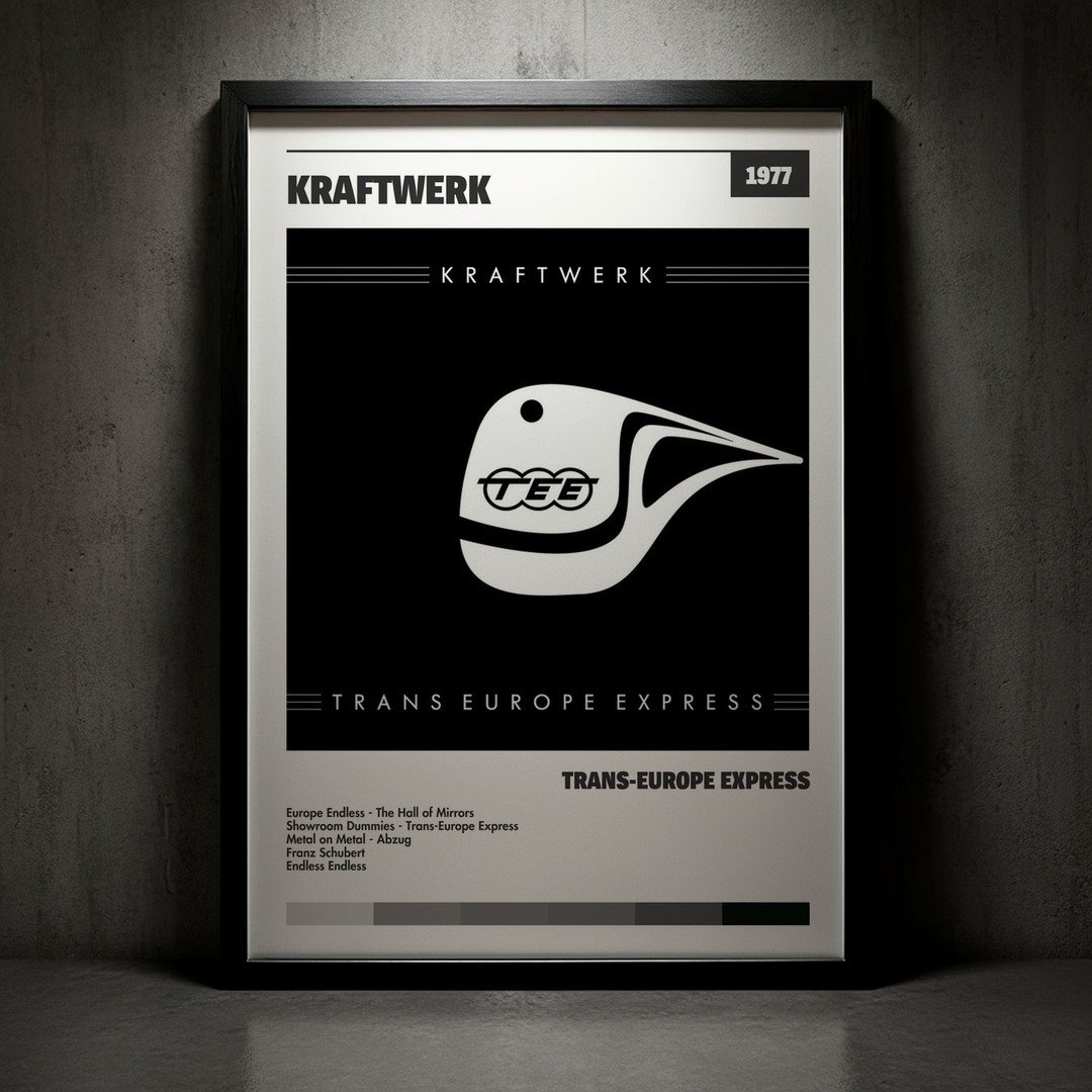Cuadro Kraftwerk - Trans-Europe Express