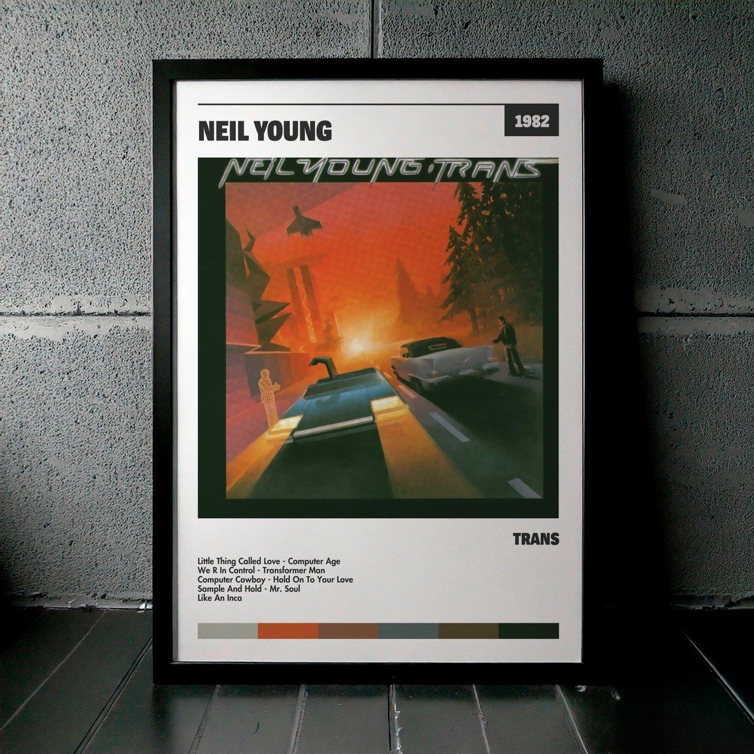 Cuadro Neil Young - Trans