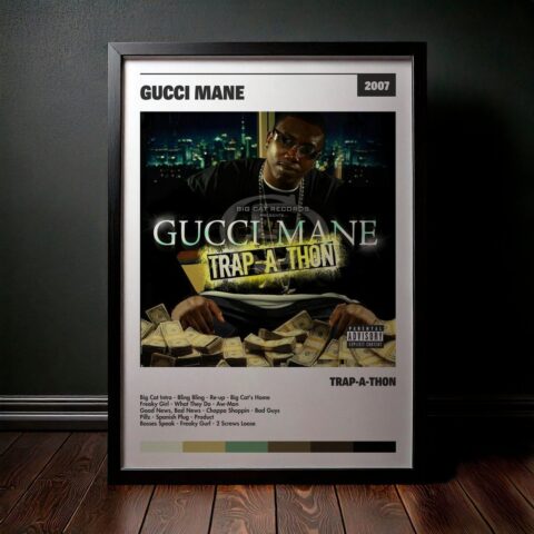 Cuadro Gucci Mane - Trap-A-Thon