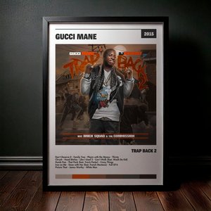 Cuadro Gucci Mane - Trap Back 2