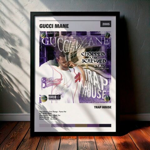 Cuadro Gucci Mane - Trap House