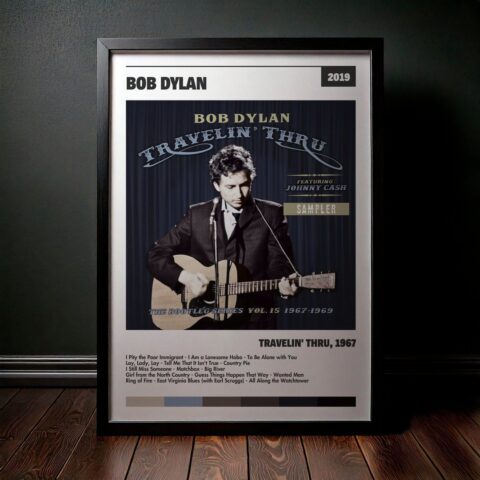 Cuadro Bob Dylan - Travelin' Thru, 1967