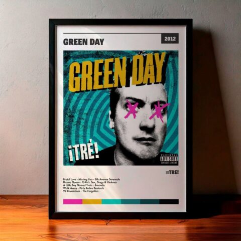 Cuadro Green Day - ¡TRÉ!