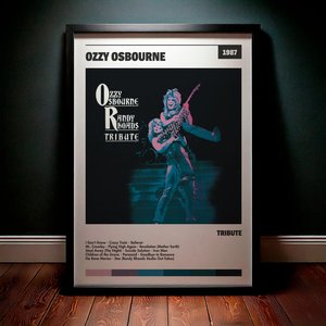 Cuadro Ozzy Osbourne - Tribute