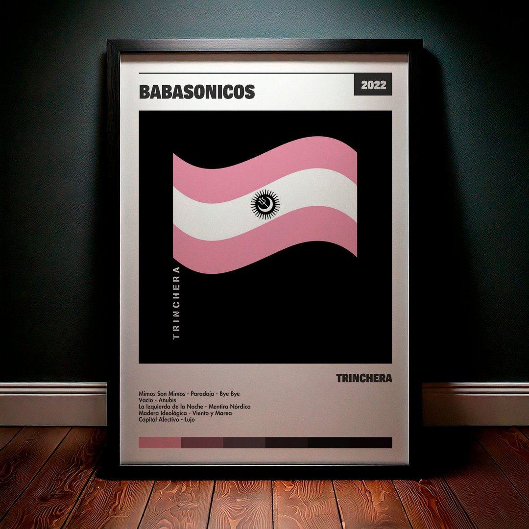 Cuadro Babasonicos - Trinchera