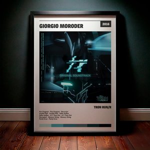 Cuadro Giorgio Moroder - TRON RUN/r