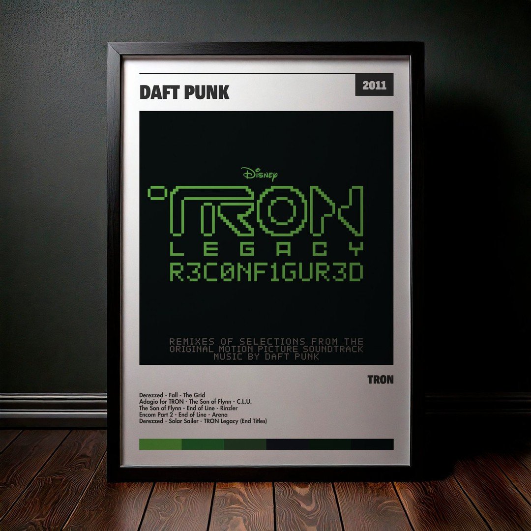 Cuadro Daft Punk - TRON