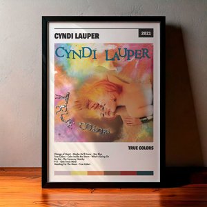 Cuadro Cyndi Lauper - True Colors