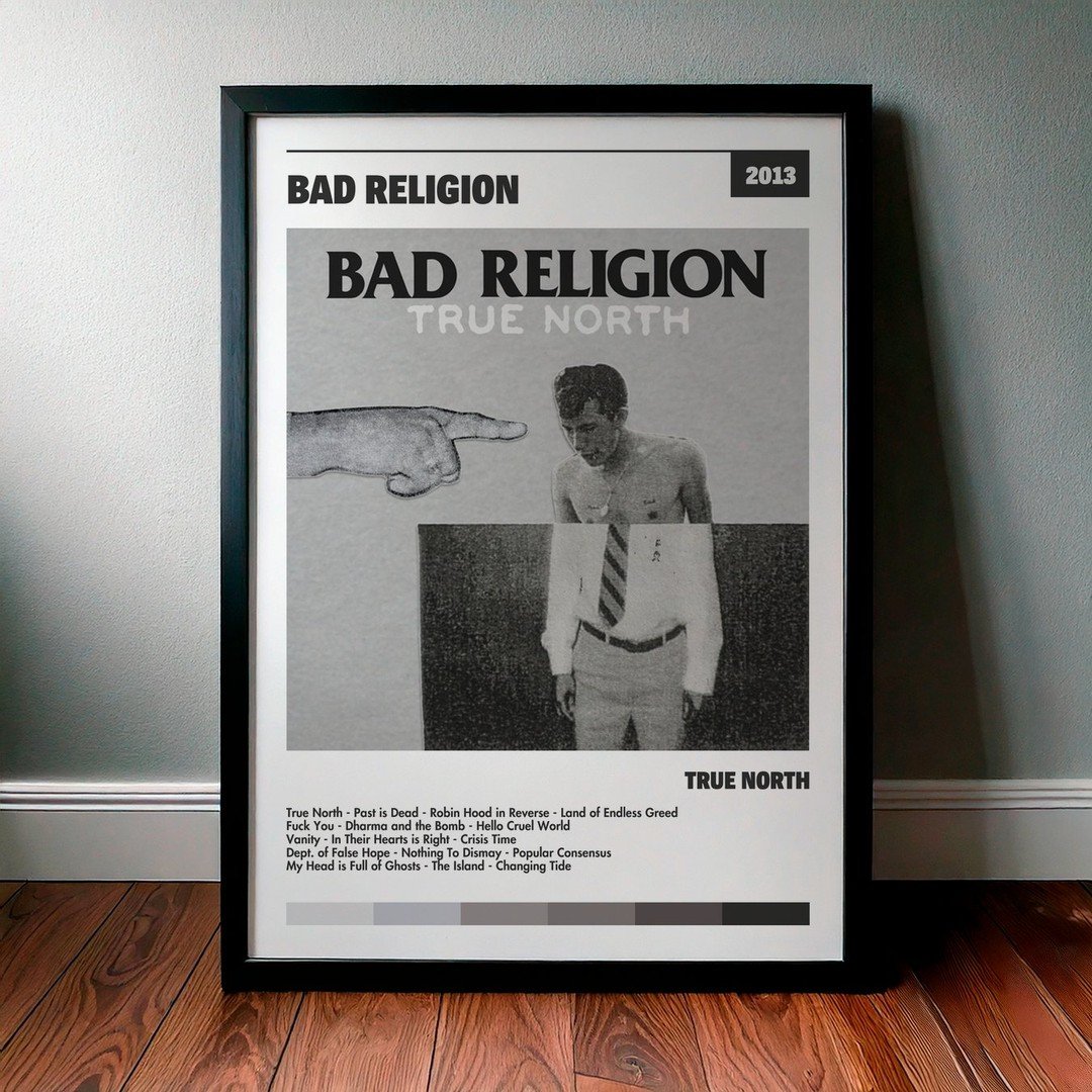 Cuadro Bad Religion - True North
