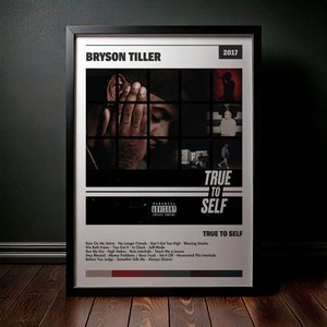 Cuadro Bryson Tiller - True to Self